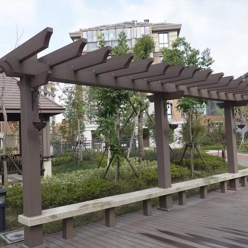 南充戶外木塑地板廠家-遂寧公園地板廠家