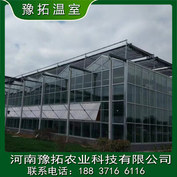 安裝智能玻璃溫室定制  安裝智能玻璃溫室生產(chǎn)  河南連棟玻璃溫室大棚設(shè)計