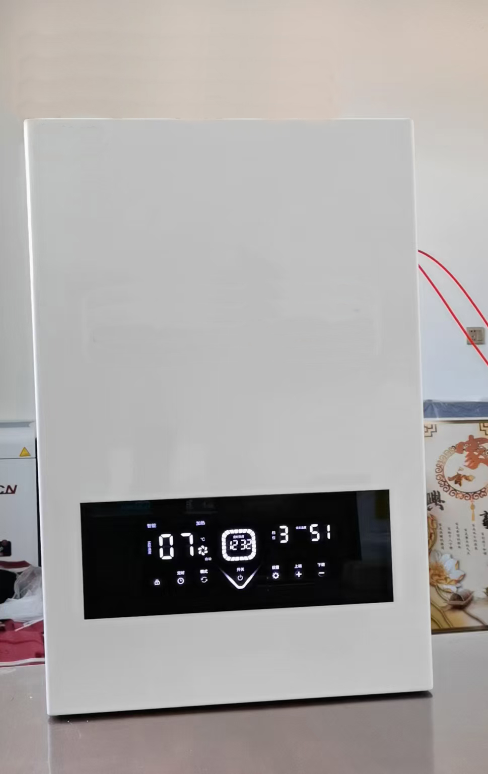 匠奧電采暖熱水壁掛爐10KW帶100平米