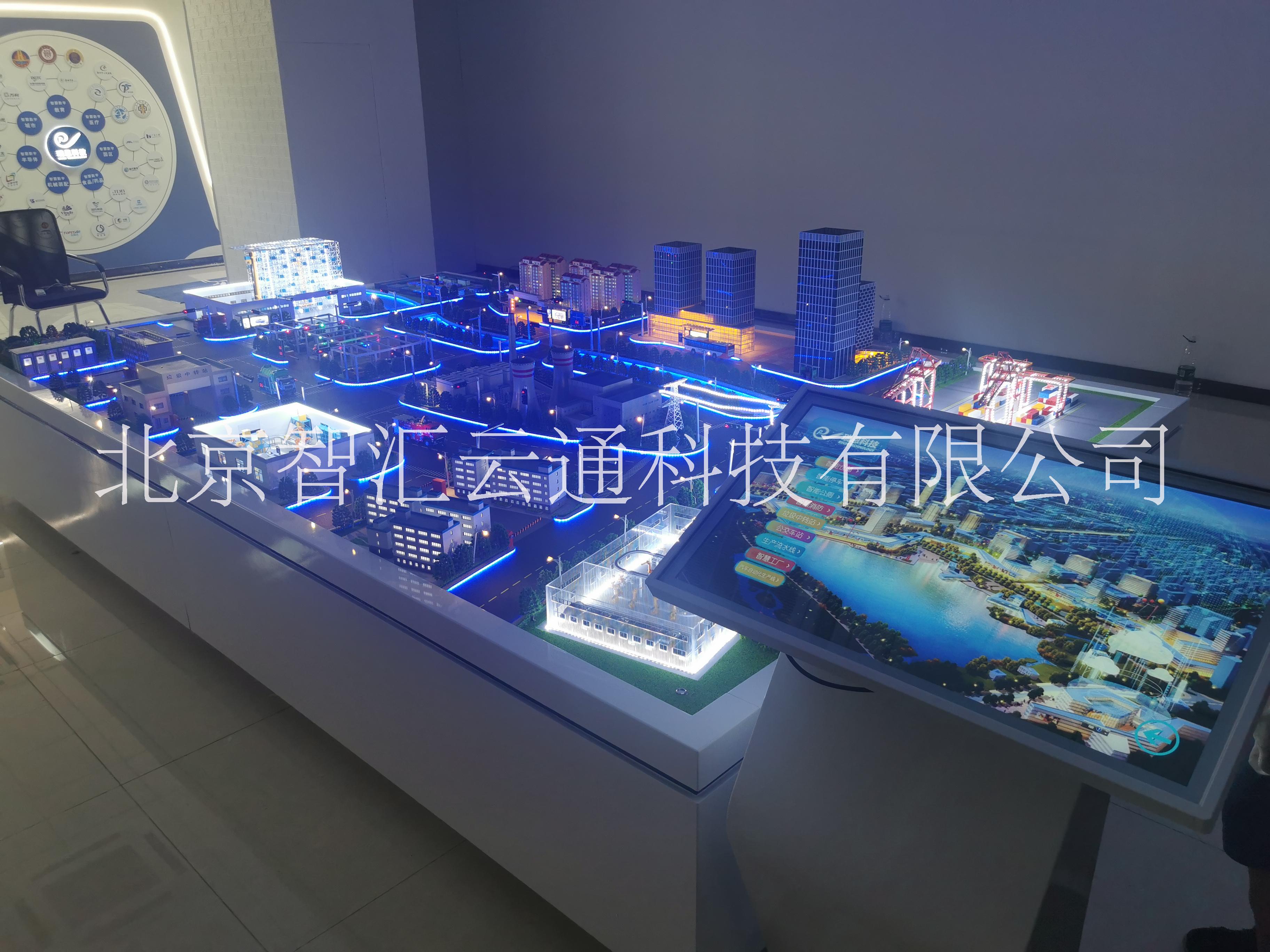 智慧園區(qū)沙盤 智慧城市沙盤