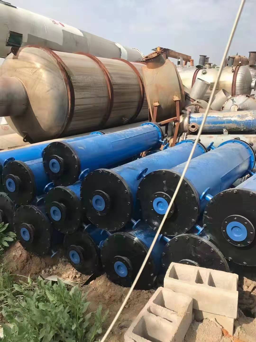 二手蒸發(fā)式冷凝器 二手列管冷凝器 二手鈦材冷凝器 二手不銹鋼冷凝器 鵬達(dá)二手設(shè)備