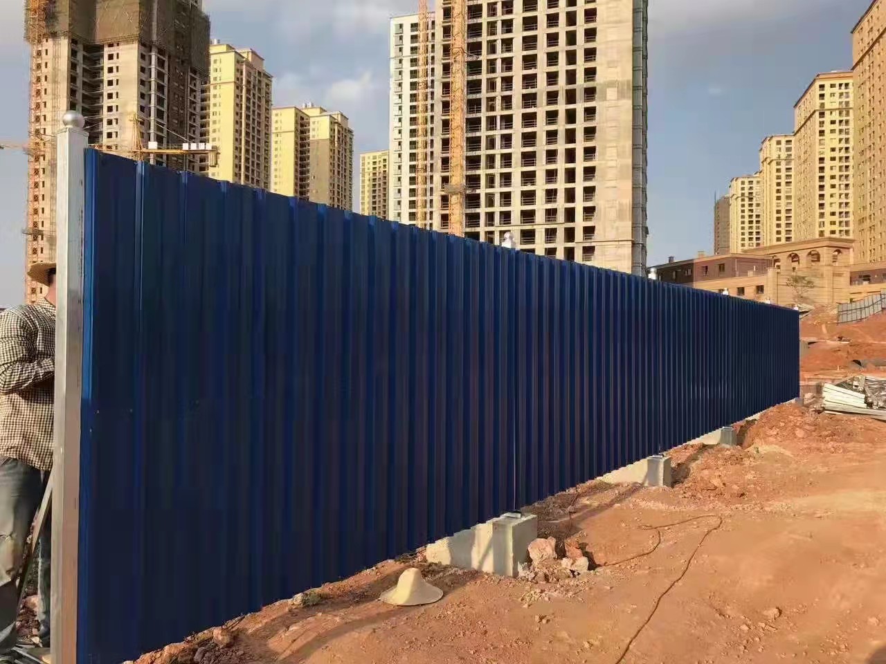 彩鋼圍擋 彩鋼圍擋施工圍擋