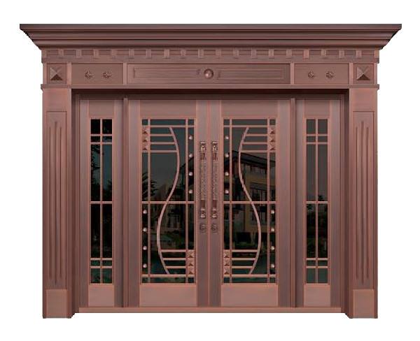 銅門生產(chǎn)廠家 河南東皇銅門廠 別墅銅門定制