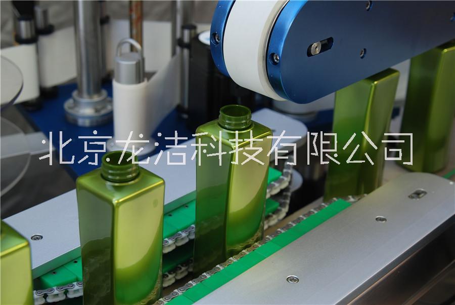 北京龍潔科技立式平面雙側貼標機