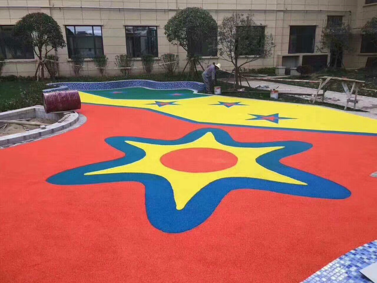 epdm橡膠地墊_彩色塑膠地板_幼兒園地板_戶外運(yùn)動跑道地膠