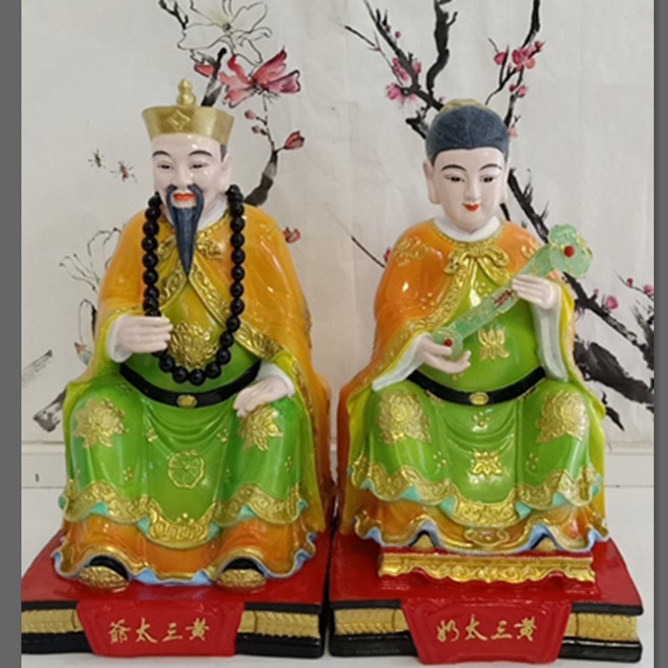 常仙太爺常仙太奶 常仙夫人神像 四大家族佛像 樹脂保家仙家像供奉佛像