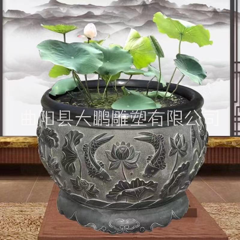 石雕魚缸 花盆  石雕花盆廠家  石雕魚缸價格