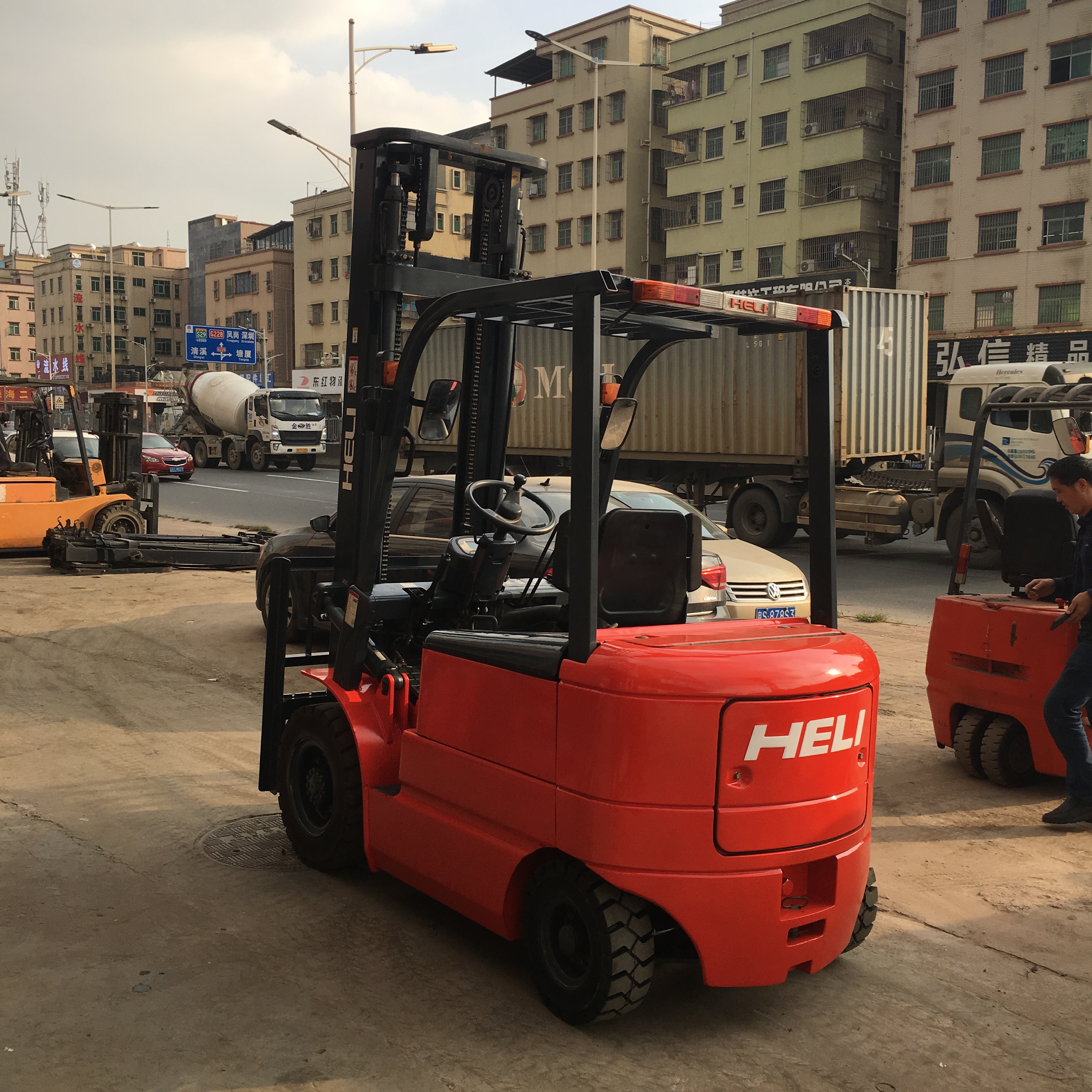 二手CPD20平衡重式電動叉車 2噸合力叉車 2噸合力電動叉車