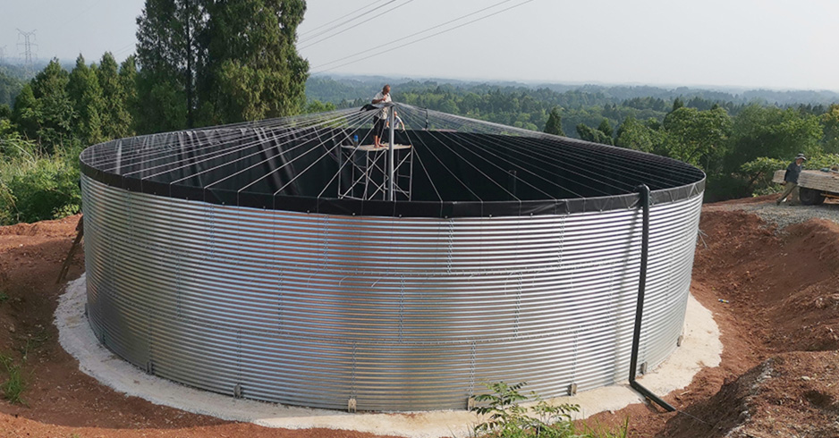 濟(jì)南一體式圓罐蓄水池，廠家批發(fā)、供貨商、多少錢、聯(lián)系電話【章丘市大地水泥制品廠】