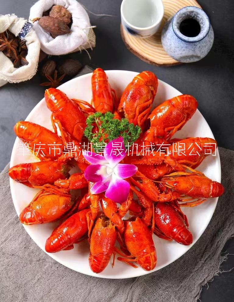 商用仿人工毛刷小龍蝦清洗機