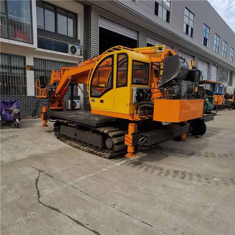 益宇履帶吊挖一體機(jī) 履帶底盤吊挖機(jī)定制