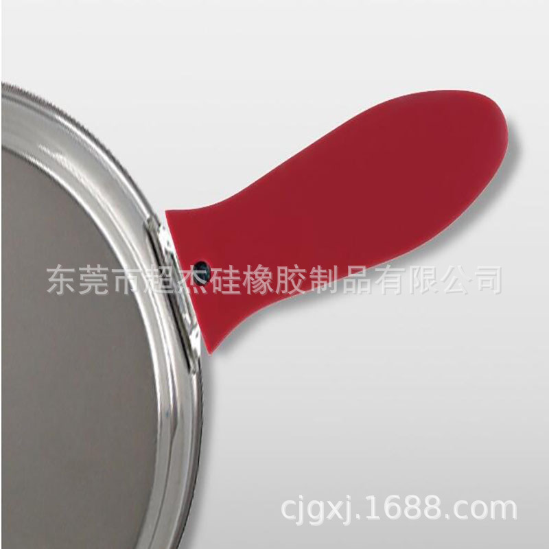 現(xiàn)貨加厚硅膠鍋柄套 隔熱套 鍋把套防燙防滑軟質(zhì)手柄套 保護套批發(fā)