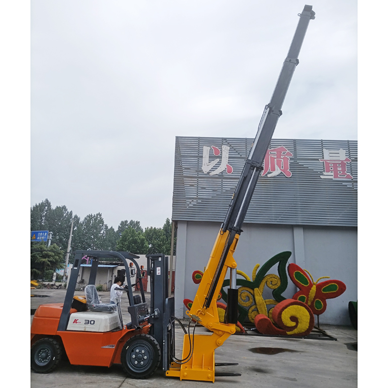 多地形全自動叉車前吊起重叉吊一體機  越野叉車吊