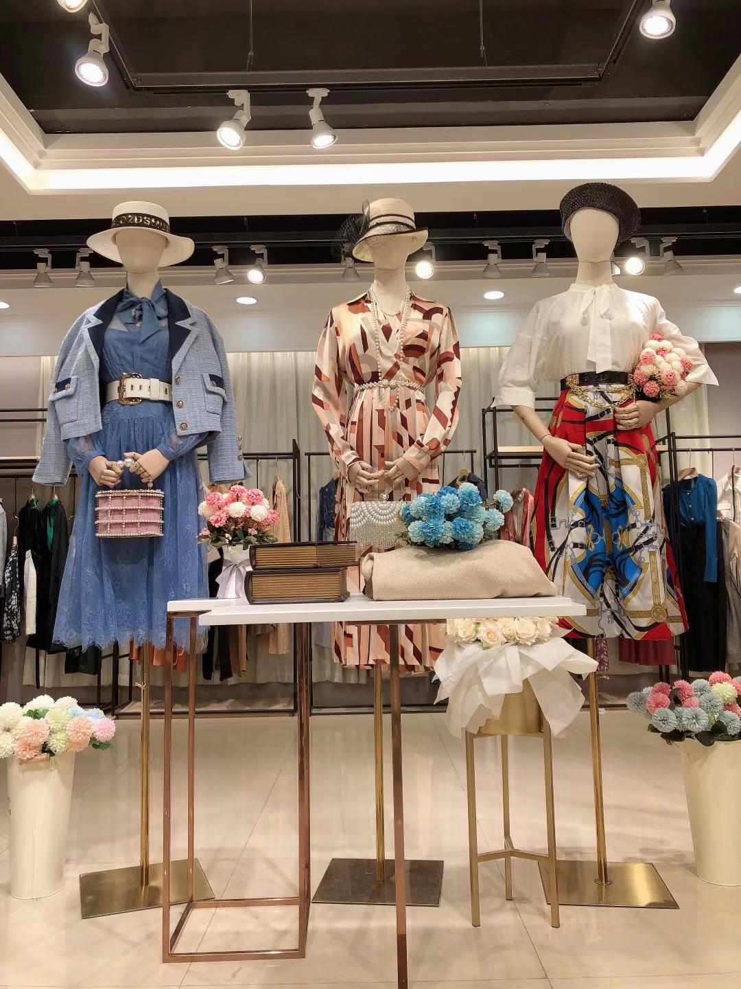 2022春季女裝貨源 萬紫千紅專柜新款女裝品牌折扣直播尾貨貨源