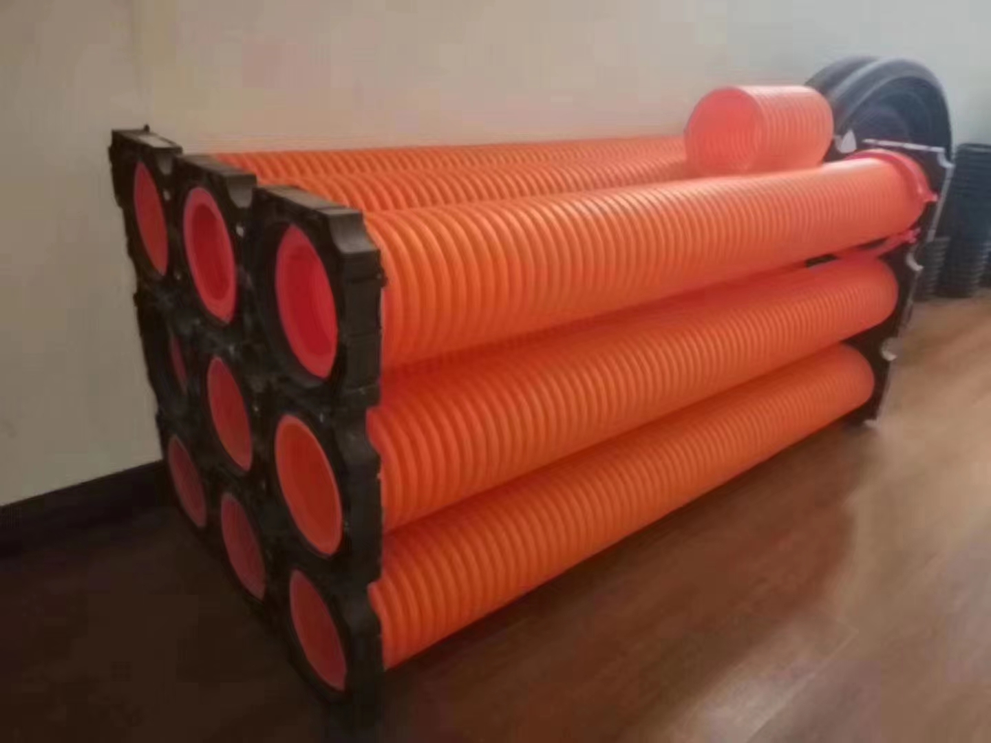 PE波紋管 電力管 PE波紋管 山東直銷 PE波紋管 拉管電力電纜保護管