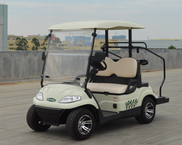 2座高爾夫球車，電動觀光車，新能源車，電動車