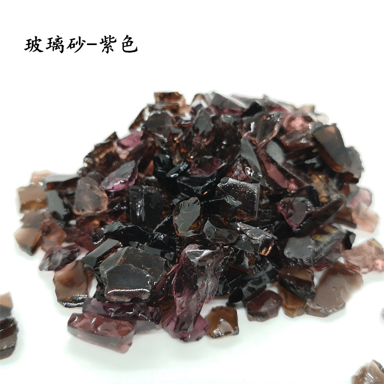 工廠現(xiàn)發(fā) 彩色玻璃砂 庭院裝飾用玻璃砂 花瓶裝飾用玻璃砂 各種臺面裝飾用玻璃砂