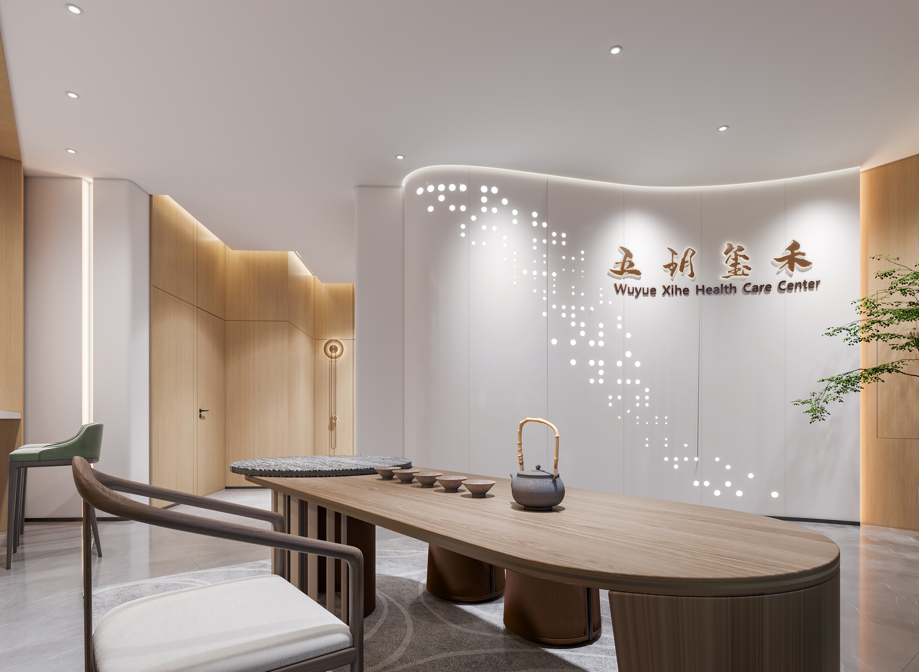 大連美容院設計美容店設計