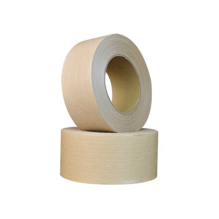 夾筋牛皮紙  封箱夾筋牛皮紙膠帶 加筋牛皮紙膠帶廠家 印刷水性牛皮紙