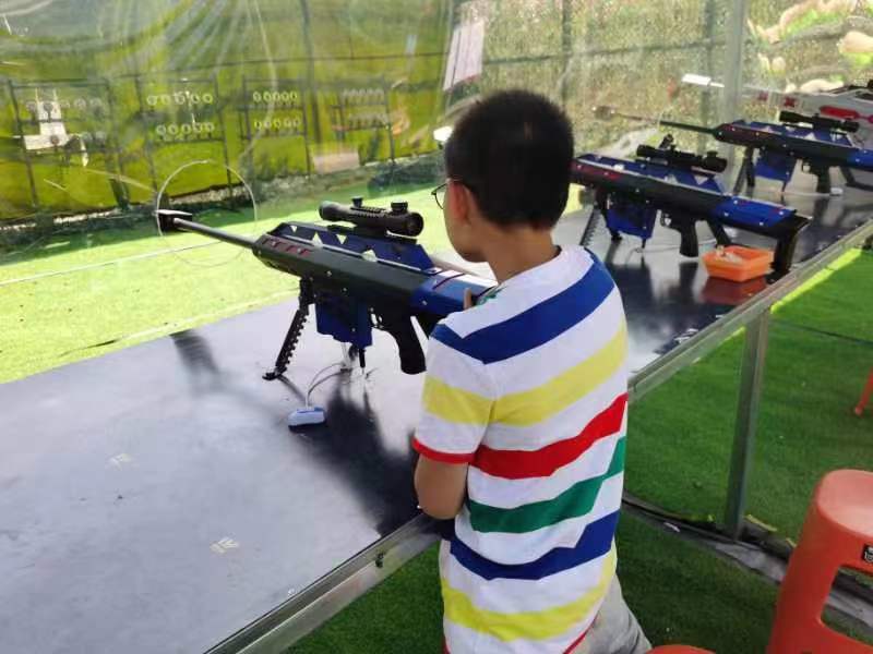 河南 氣炮槍射擊游戲設(shè)備 駐馬店氣炮槍射擊游戲設(shè)備廠家槍林彈雨氣炮槍