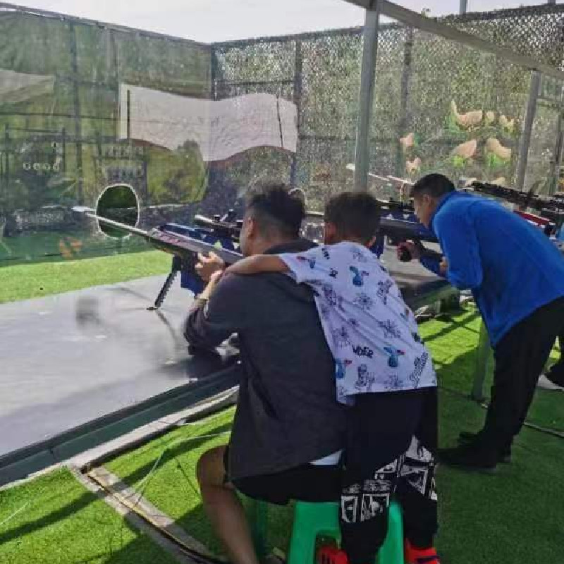 滎陽市 景區(qū)氣炮槍廠家射擊打靶游樂設備槍林彈雨氣炮槍設備