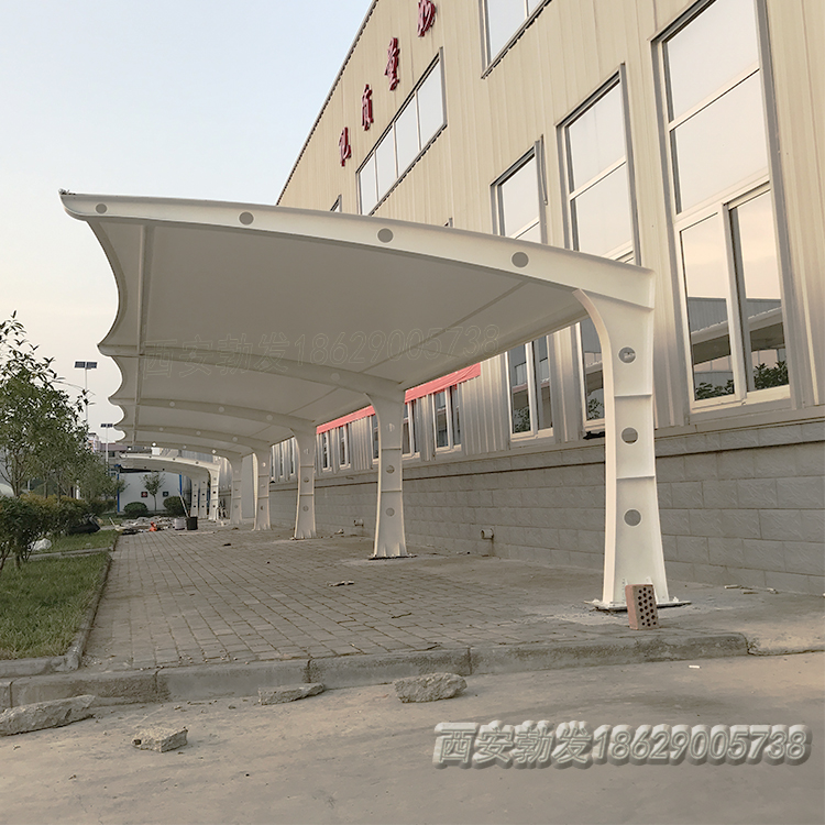 咸陽(yáng)膜結(jié)構(gòu)電動(dòng)車(chē)棚施工方案、安裝價(jià)格、廠家定制