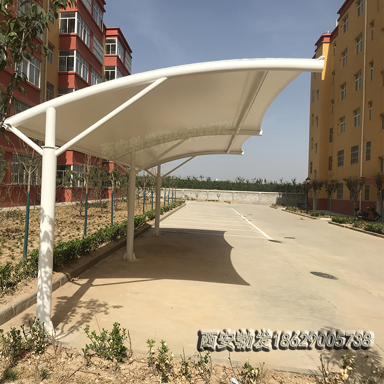 咸陽(yáng)膜結(jié)構(gòu)電動(dòng)車(chē)棚施工方案、安裝價(jià)格、廠家定制