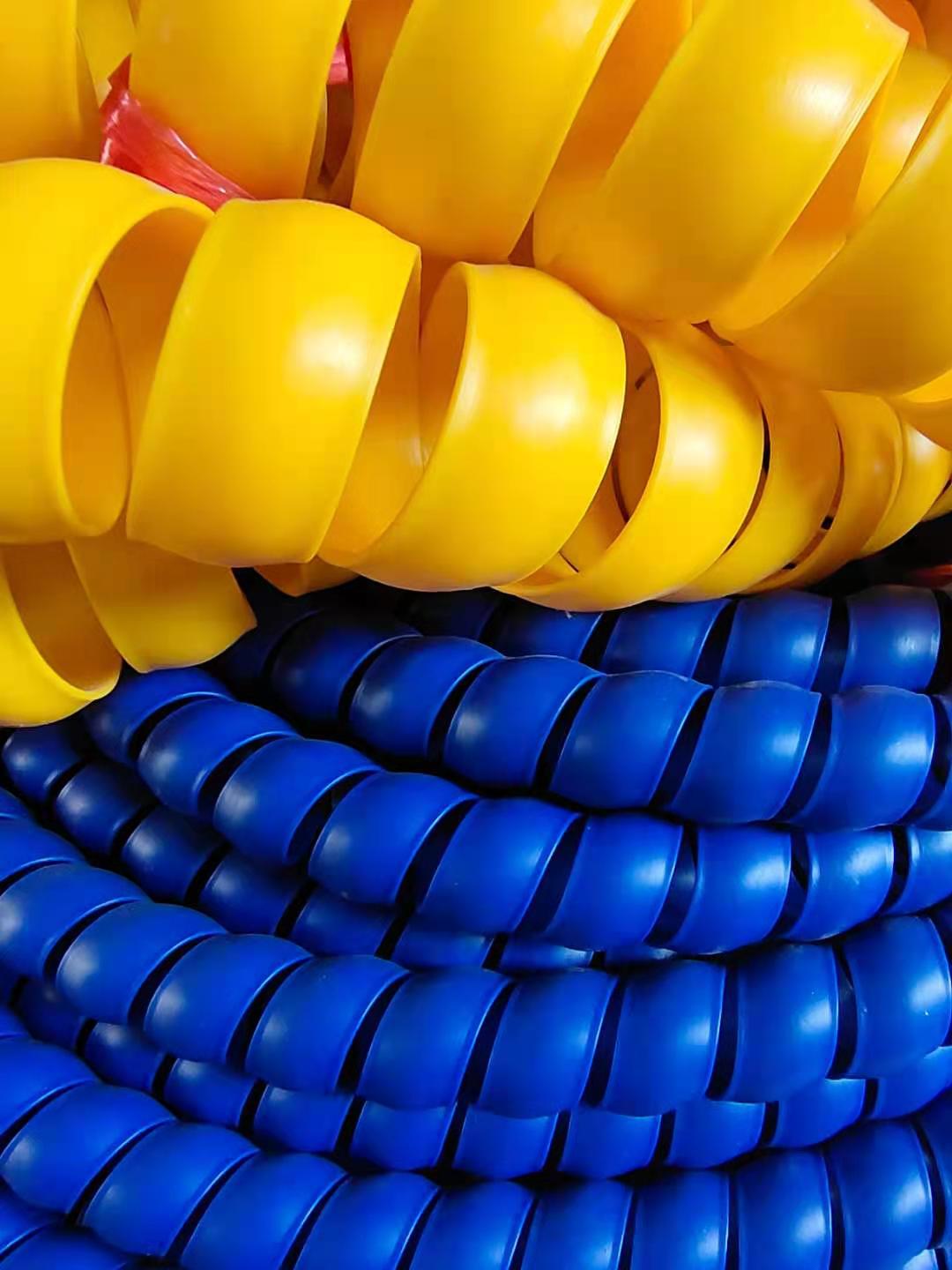 神方膠管保護(hù)套 改性PP線纜阻燃螺旋護(hù)套 尼龍護(hù)套 纏繞管液壓膠管