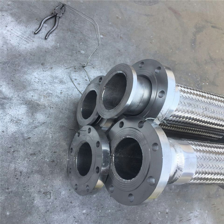 不銹鋼金屬軟管廠家 鋼廠特用金屬軟管 襯四氟金屬軟管