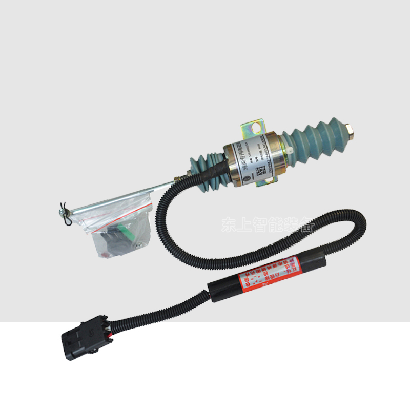 龍工裝載機(jī)配件855N濰柴停車電磁閥612600080681