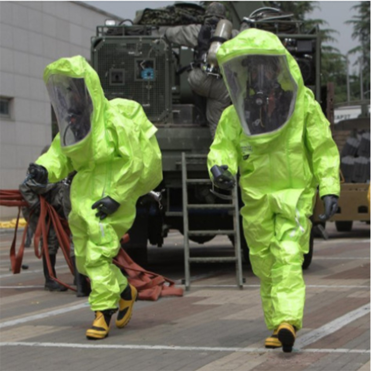 杜邦A(yù)級(jí)TK554T/LY防化服 全封閉Tychem TK防化服