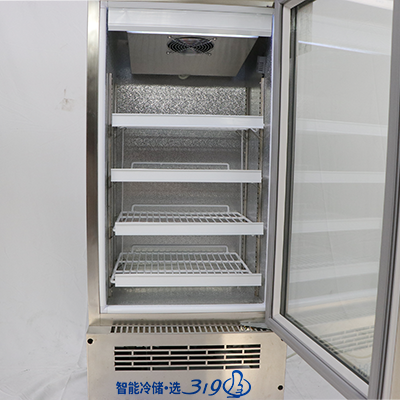 319立式80L不銹鋼冷藏柜不留指紋 藥品存儲
