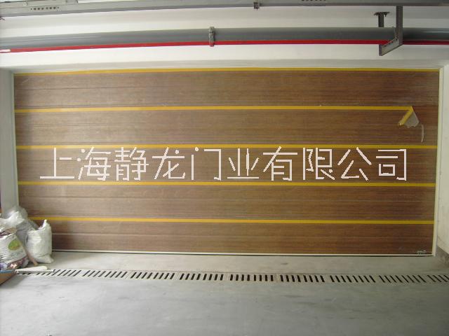 木紋車庫門|電動木紋車庫門