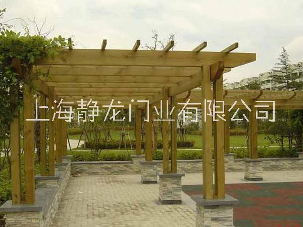 防腐木停車棚、鋁合金停車棚