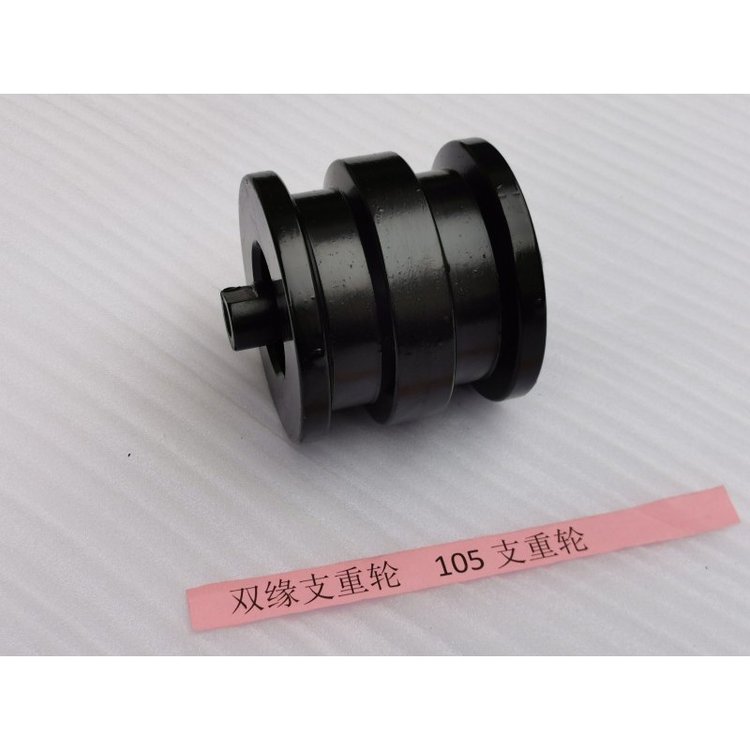 南寧玉柴小挖微挖支重輪價(jià)格 72節(jié)距橡膠履帶承重輪馭工徐沃德力