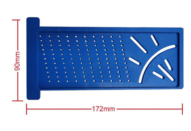 一件代發(fā) T型木工劃線器測量尺 洞洞尺 木工劃線尺T-scale ruler