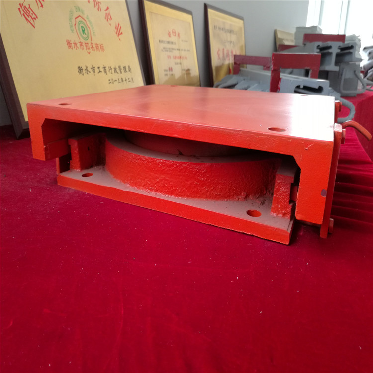 建筑抗震高阻尼盆式支座滑動(dòng)固定盆式支座