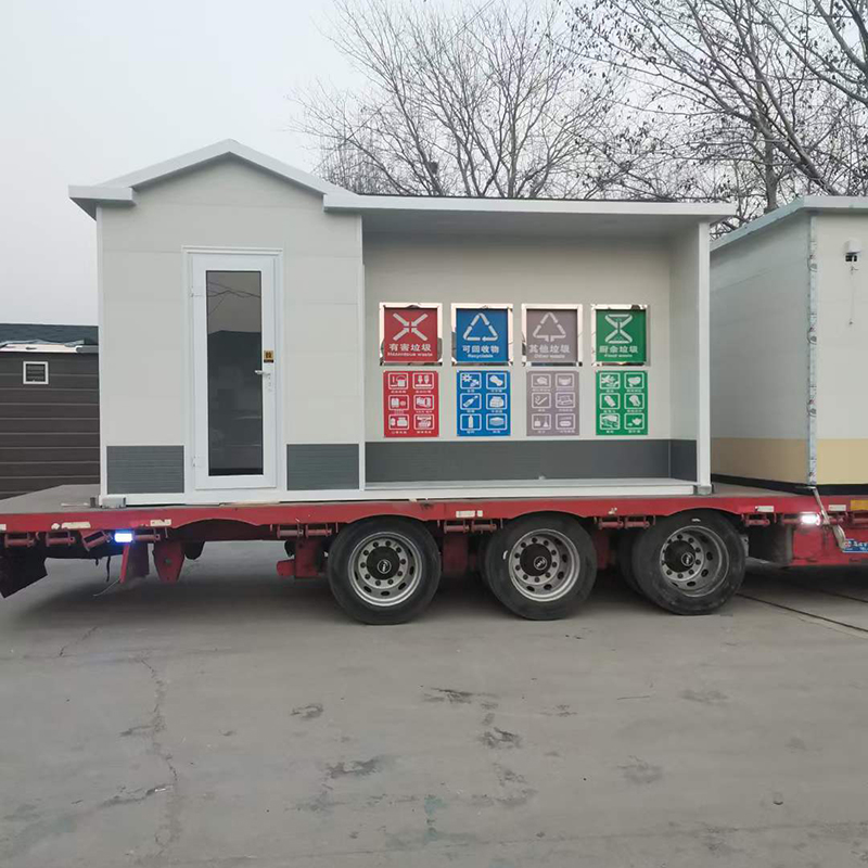 垃圾投放站 垃圾收集驛站 廠家制作智能操作可積分兌換
