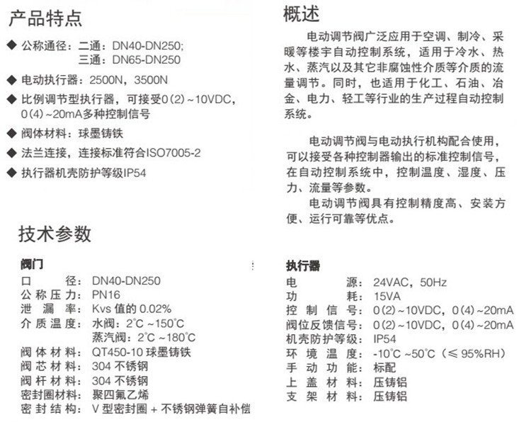 霍尼韋爾VH58E兩通法蘭水閥 VH58E20040