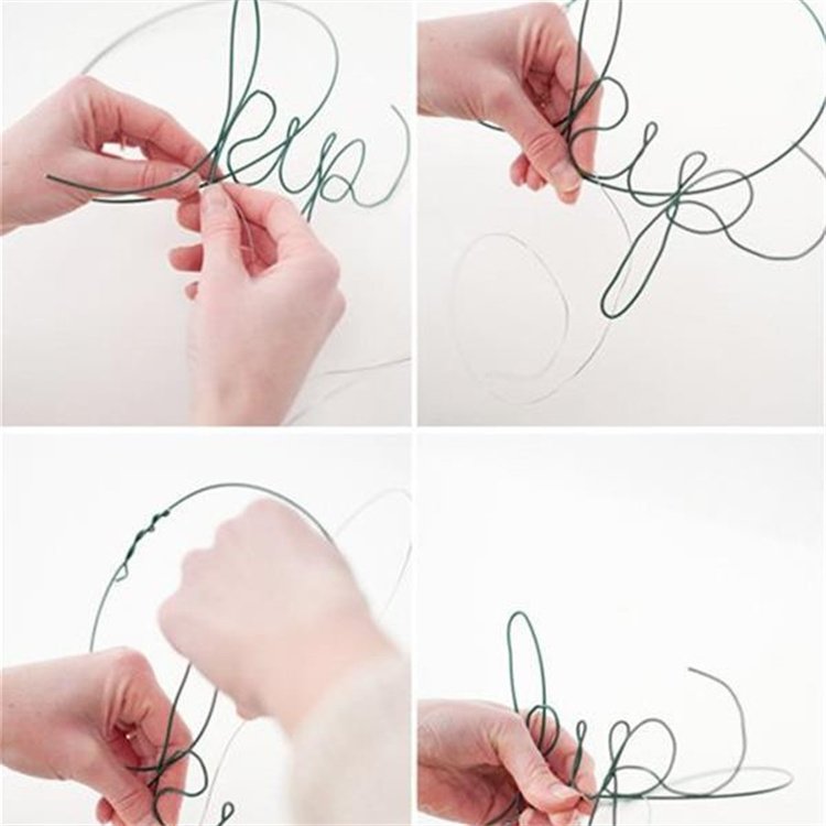 PVC包塑絲，環(huán)氧扎絲、園藝綁絲，園林環(huán)扎絲