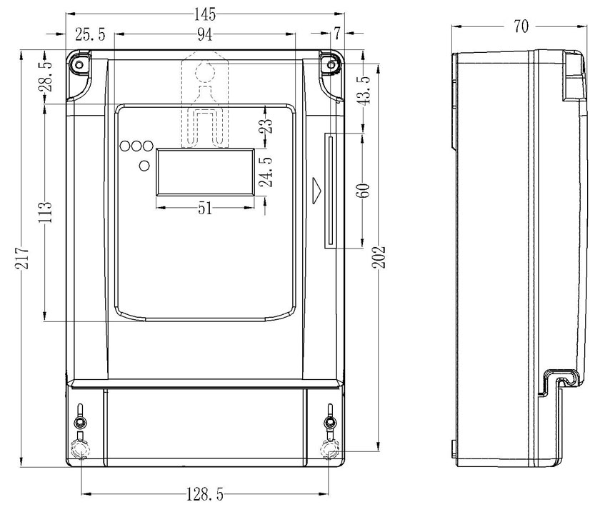 泰安森誠(chéng)多用戶DDSH型預(yù)付費(fèi)智能電表