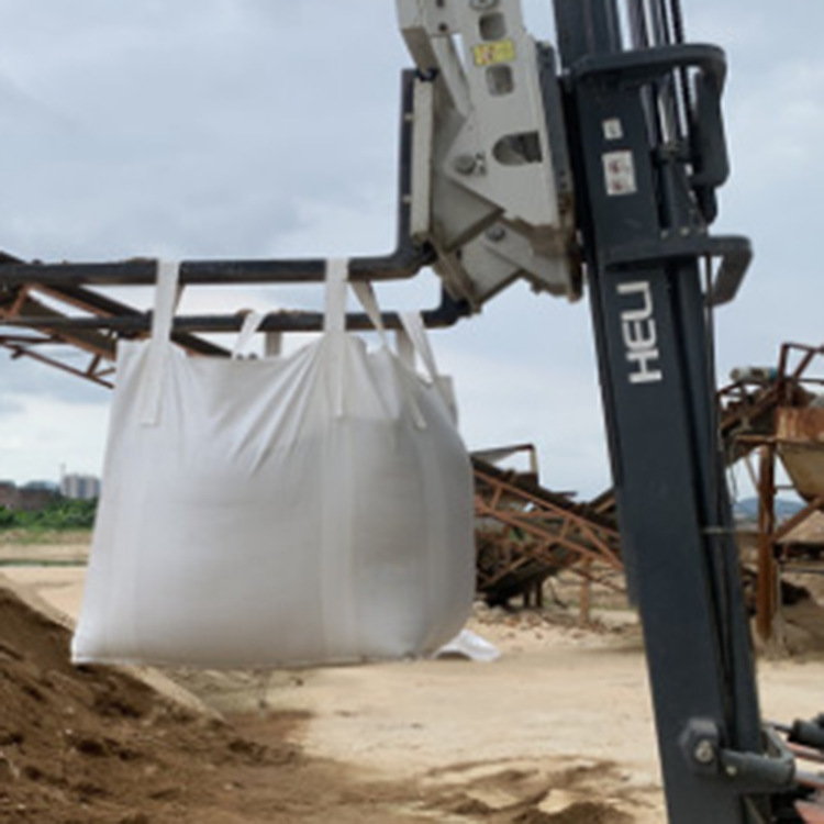 廠家批發(fā)白色噸袋廠家黃色噸包集裝袋1噸1.5噸太空污泥袋橋梁預(yù)壓袋