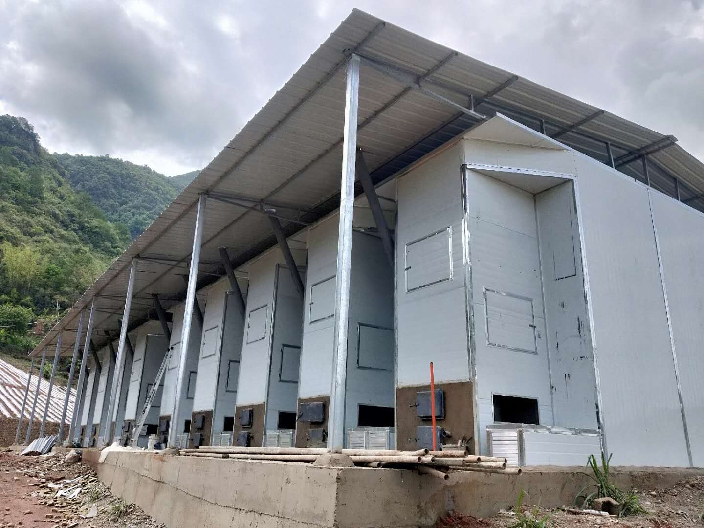 5米2層烤房藥材*烘干烘烤烤房