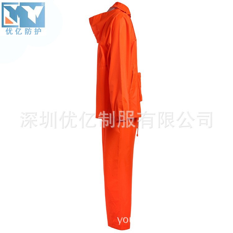 戶外防戶外防水救援雨衣雨褲套裝 防護(hù)雨衣來(lái)樣加工勞保雨衣套裝訂做水救援雨衣 戶外警示防水雨衣廠訂做防護(hù)雨衣