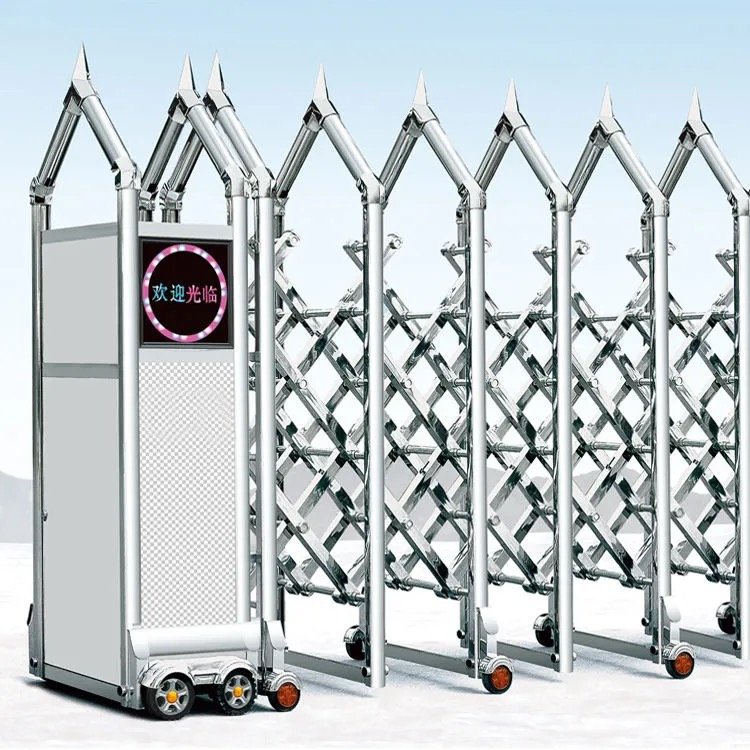 學(xué)校電動伸縮大門定制-廠家-價格-維修