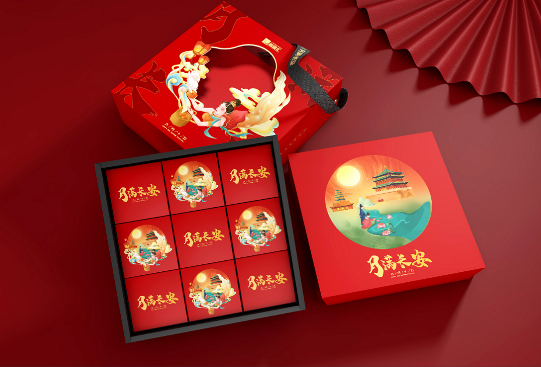 節(jié)日_水果_食品_禮盒包裝設計_西安設計包年服務