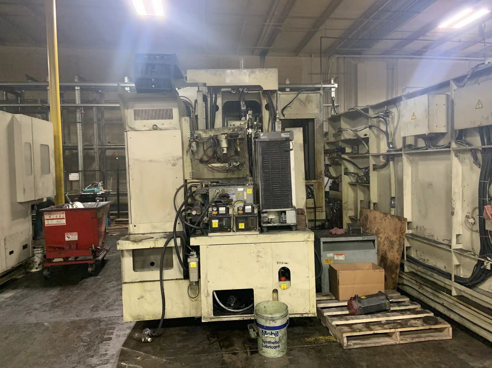 二手三井精機4軸數(shù)控臥式加工中心HJ80A CNC 三井精機800數(shù)控臥式加工中心