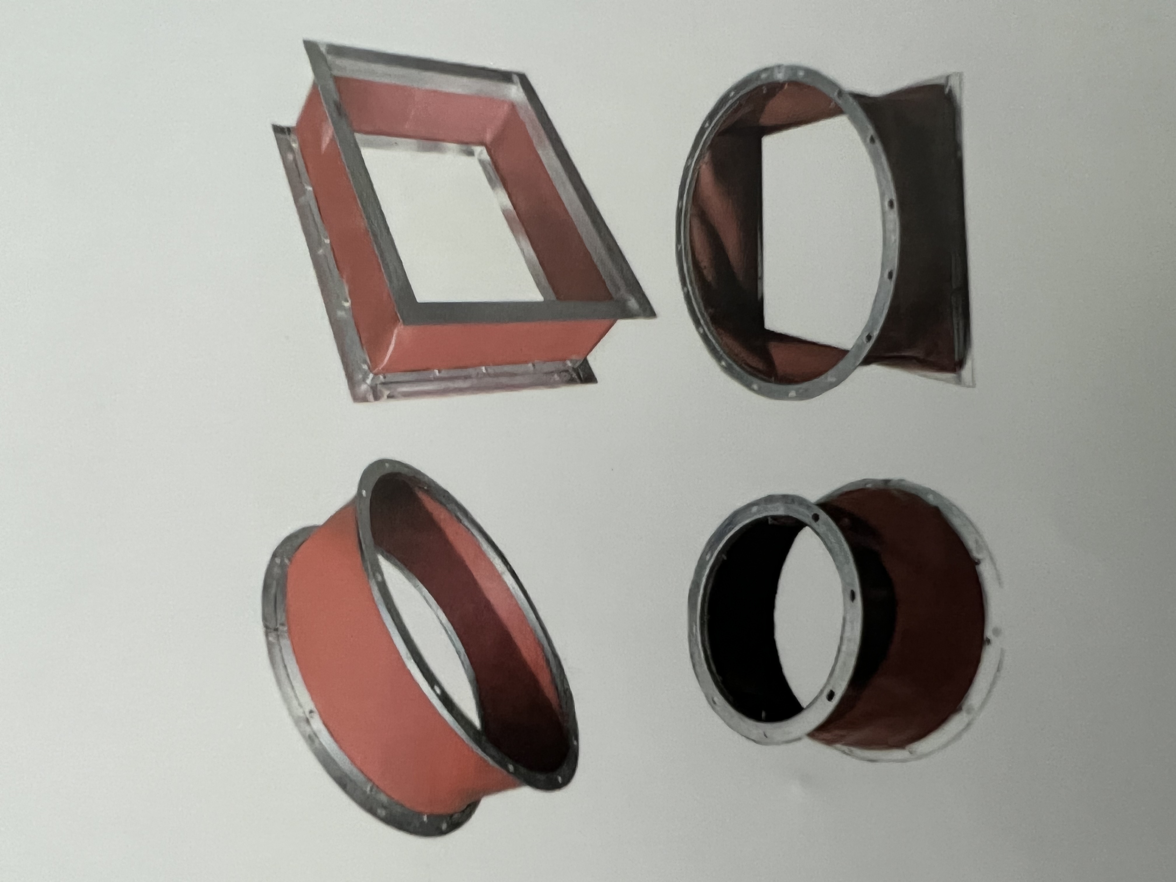 江西鍍鋅風(fēng)管  角鐵法蘭，共板法蘭等產(chǎn)品