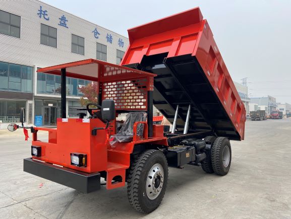 新型四驅(qū)礦用四不像車 井下運(yùn)輸翻斗車 巷道出渣車廠家