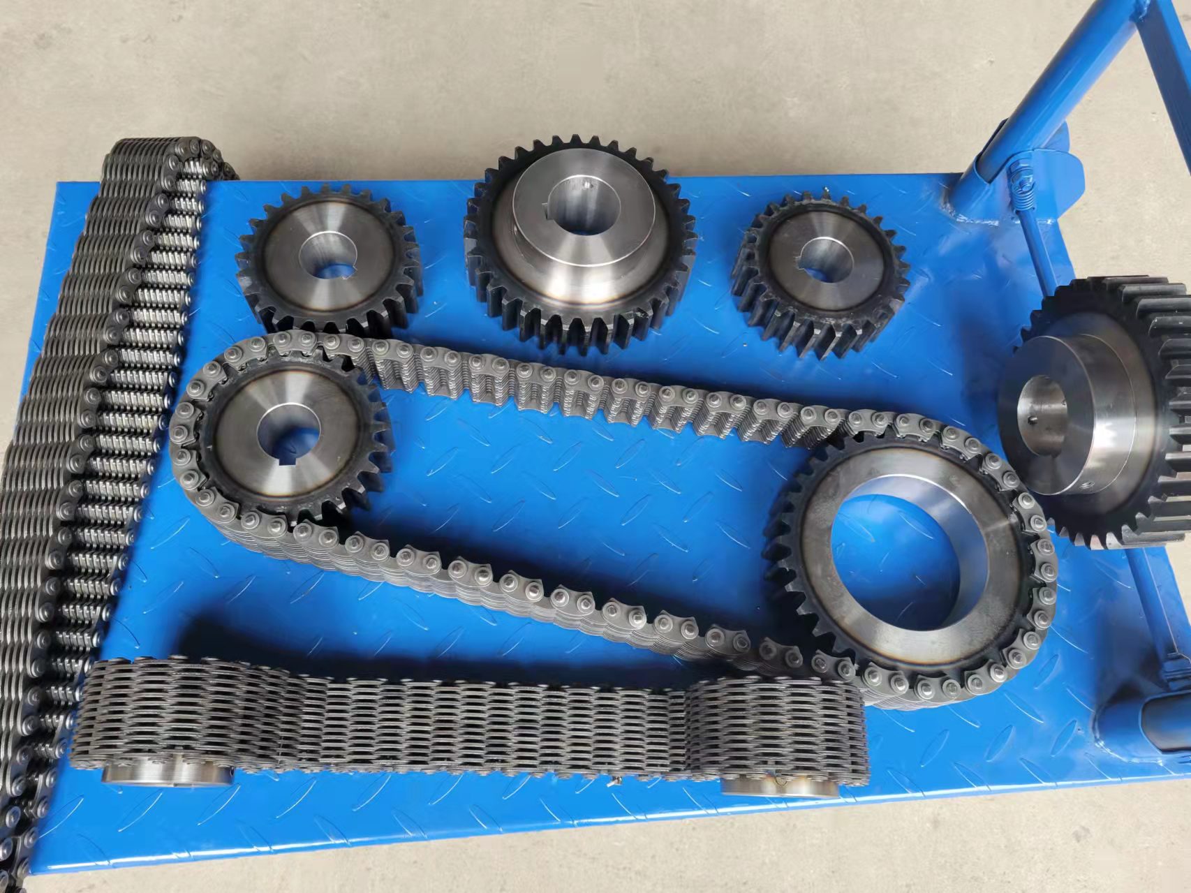 CL10節(jié)距15.875 外導23片無聲齒形鏈條鏈輪 高速靜音傳動